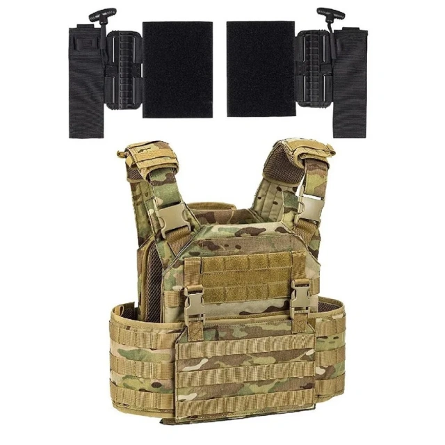 Quick Release Adapters Training Vest Chest Rig Cummerbund Quick Disconnect Buckles and Modular Vest  Durable Strength Training Vests Workouts Running Endurance Women Gym Fitness Weight Clothing