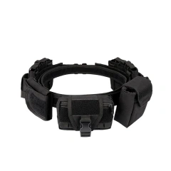 High-quality Durable Waterproof Quick Detachable and Adjustable Security Patrol Multifunctional Waist Belt  High Quality Quick-release Buckle Multi-functional Tactical Belt with Quick Release Accessory Pouches Mountaineering Duty Belt