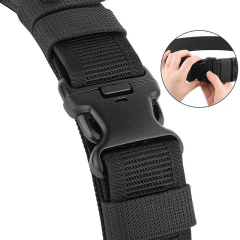 Comfort Mountaineering Sport Enthusiasts Tactical Duty Belt Practical Outer Belt Keepers High Density Material Hunting Gear  Training equipment Quick Release Tactical Belts Work Nylon Web Hiking Belt with Heavy Duty Seat belt Buckle