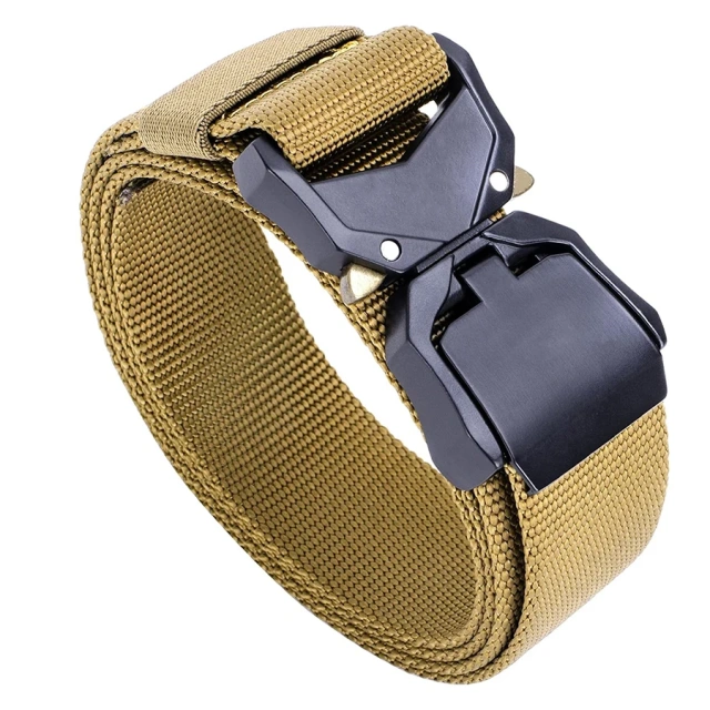 Tactical Multifunctional Wear-resistant Men Work Belt New Quick-Release Buckle Belt with Molle Pouch  Waterproof multifunctional Wear-resistant Nylon Belt Adjustable Training Outdoor Web Belt Tactical Webbing Belt