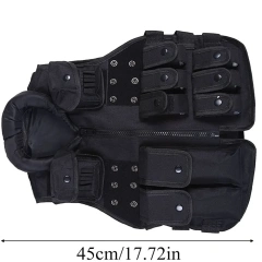 Nylon Children Training Vest Protective Jacket Vest Outdoor Training Games Vest  Adjustable Training durable outdoors Adults outdoors Breathable Training Vest Youth Adjustable Adults stab-proof Training vest men Quick Release outdoors Breathable Vest