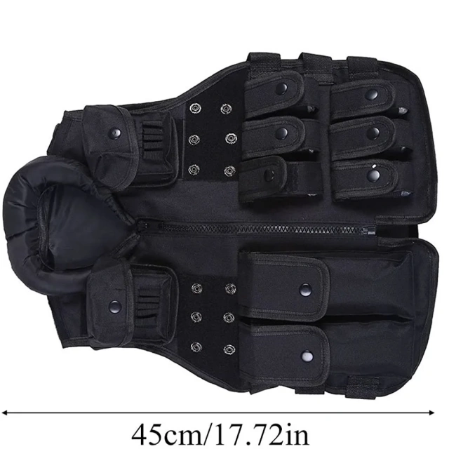 Nylon Children Training Vest Protective Jacket Vest Outdoor Training Games Vest  Adjustable Training durable outdoors Adults outdoors Breathable Training Vest Youth Adjustable Adults stab-proof Training vest men Quick Release outdoors Breathable Vest