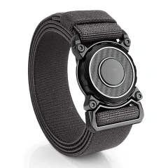 High Quality Men Fashionable Multifunctional Tactical Belt Wear-resistant Durable Stretch Nylon Web Tactical Belt  Durable Adjustable Tactical Waist Support Duty Utility Belts With Pouch Training multifunctional Duty Tactical Belt