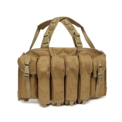 Best Selling Tactical Equipment Chest Rig High Quality Molle Tactical Vest with Pouch Outdoor Tactical Hunting Vest Universal Tactical Chest Rig with Magazine Pouch Mag Bag Tactical Training Harness Chest Rig Tactical Vest Molle Rig