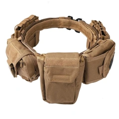 Adjustable Hiking Durable Camping Wear-resistant Tactical Duty Belt Outdoor Fashionable High Quality Utility Belt With Pouches  Premium Detachable outdoor Mountaineering Lightweight Training multifunctional tool kit outdoor practical hiking training belt