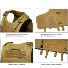 Lightweight Training Vest Waterproof Multifunctional Tactical Hunting Vest Outdoors Breathable Tactical Vest for Training Weighted Vest for Men Workout Adjustable Strength Training Vests for Workouts Running Endurance Women