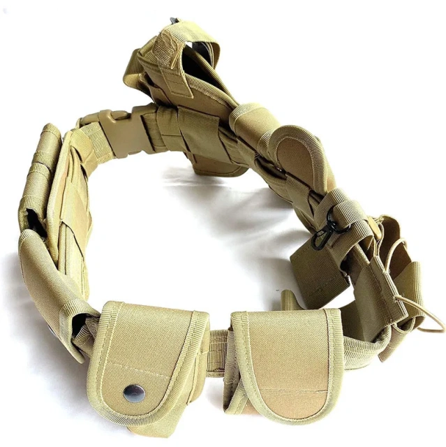Outdoor Modular Equipment System Security Belts Tactical Duty Utility Versatile Modular Versatile Design Work Hunting Belt  Tactical Belt High Quality multifunctional Accessories Training Holster Utility Kit Security Duty Belts Hunting Equipment