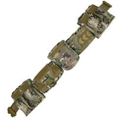 Wholesale Lightweight Mountain Climbing Tactical Belt Adjustable Durable Utility Nylon Tactical Duty Belt with Mag Pouch Bag  High Quality Adjustable Training Tactical Sports Belts Durable Men Nylon Web Belt Heavy Duty Metal Buckle