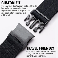 Breathable Men Multifunctional Rigger Nylon Web Work Belt with Quick Release Buckle Adjustable Tactical Belt  Durable Training durable Tactical Belt Heavy Duty Belt with Inner Anti-Slip Pad System Quick Release Belt