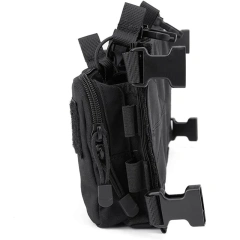 Tactical Camouflage Chest Rig Outdoor Hunting Tactical Chest Rig With Mag Pouch Tactical Molle Chest Rig Vest Tactical Chest Rig Lightweight Tactical Carry Chest Rig Vest With Elastic Magazine Pouch Tactical Gear Chest Rig