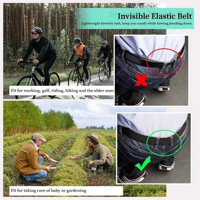 Hot Selling Outdoor Sport Durable Elastic Multifunctional Wear-resistant  Tactical Travel Stretch Golf Belt  Molle Pouch Belts with Heavy Duty Quick Release Metal Buckle Security Molle Waist Bag Waist Work Tactical Belt