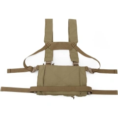 Outdoor Tactical Gear Vest With Magazine Pouch Molle Tactical Training Chest Rig Vest Heavy Duty Tactical Vest Chest Rig Customized Tactical Gear Vest Pouch Outdoor Tactical Molle Rig Vest Good Quality Tactical Training Chest Rig