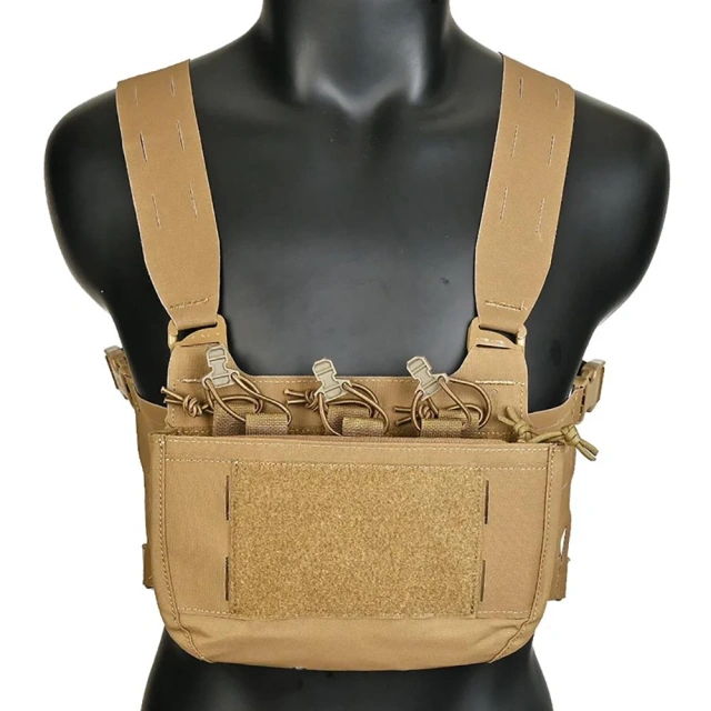 Hot Selling Camouflage Chest Rig Harness with Pouch Magazine Camouflage Molle Chest Rigs Hunting Tactical Chest Vest military Outdoor Molle System Tactical Chest Rig High Quality Hunting Tactical Vest Gear Chest Rig for Hunting