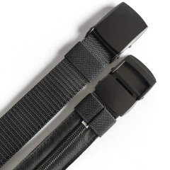 Wear-resistant Travel Nylon Tactical Men with Zinc Alloy Buckle Security Money Belt with Hidden Money Pocket  Outdoor Camouflage Multi-functional Tactical Waist Wrap Combination Belt Accessories Bag Fanny Pack tactic Waist Belt