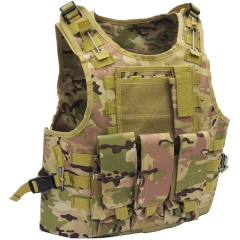 Wholesale Lightweight Hiking Outdoors Breathable Tactical Vest Assault Soft Tactical Hunting Vest Adjustable Training Vest Training outdoors Breathable Vest Training equipment Breathable security vest