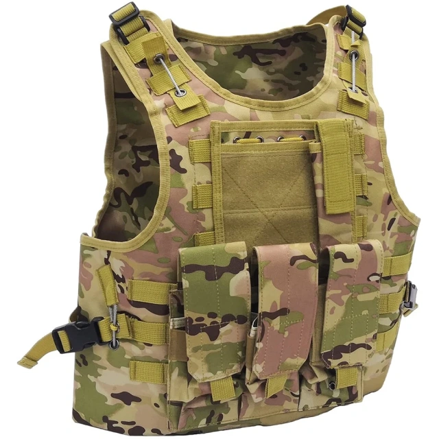 Wholesale Lightweight Hiking Outdoors Breathable Tactical Vest Assault Soft Tactical Hunting Vest Adjustable Training Vest Training outdoors Breathable Vest Training equipment Breathable security vest