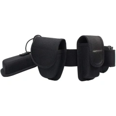 Sport Enthusiasts Mountaineering High Density Duty Web Belt Kit with Pouches Security Modular Tactical Belts Heavy Duty Belt  Adjustable Golf Belt Jeans Ratchet Belts men Duty Belt multifunctional Wear-resistant Nylon Web