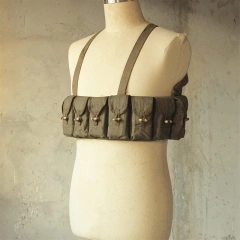 Custom Tactical Hunting Vest with Molle Pouches High Quality Tactical Chest Rig Bag Tactical Molle Chest Rig Vest Tactical Chest Hanger Camo Custom Tactical Chest Rig Equipment Outdoor Protective Tactic Chest Rig