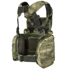 Training Vest Chest Rig  Multifunctional Full Strut Hunting Wear-resistant Utility Training Vest  Engineers Photographers lightweight Journalist Vest Hunting Utility Cargo Training Travel Vest