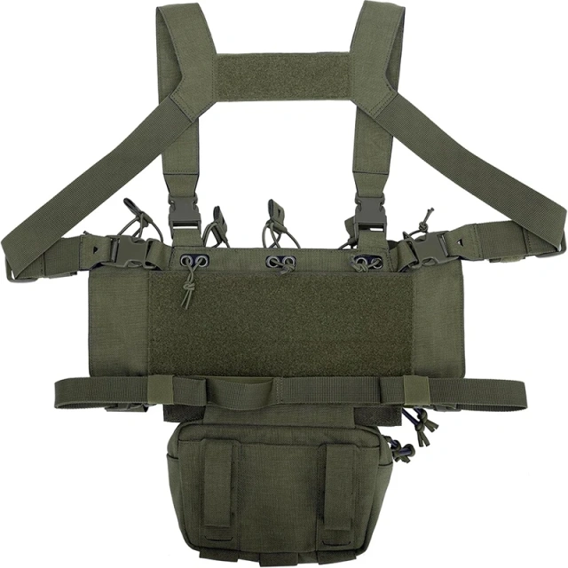 High Quality Tactical Chest Rig Quick Release Multifunctional Tactical Vest with Multi-Pockets Outdoor Chest Rig for Tactical Wholesale Price Tactical Equipment Chest Rig Outdoor Tactical Safety Chest Rig Camo Tactical Hunting Chest Rig
