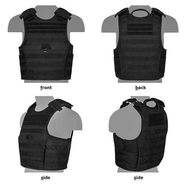 Wholesale Adjustable Tactical Vest for Hunting Wear-Resistant Durable Lightweight Training Fashionable Thickened Vest Training Expert Vest Fully Adjustable Does Wear-resistant Lightweight stab-proof Sports Training vest