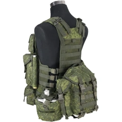 Hot Selling Wholesale Outdoors Lightweight Stab-proof Training Vest Senior Outdoors Security Training Thickened Vest  Quick Release Style Vest Training Chest Set outdoors Breathable Paintball Game vest