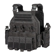 Training Vest for Men Quick Release Professional Vest Youth Adjustable  Training Vest Ultra-Light Breathable Assault Training Vest Lightweight stab-proof Sports Training vest  Training Vest Chest Rigs Kit with Sewn-in Tool Pouch Wear-resistant Li