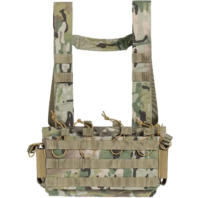 Training Chest Rig with Harness Pouch for Paintball Chest Rigs Training Vest  Men's Fishing   Outdoor Utility Hunting Training Climbing Training Mesh Removable Vest   Waterproof multifunctional Training Vest with Holster and Pouches Adjustable Tr