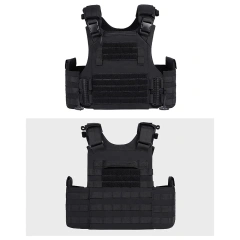 Customized High Quality Lightweight Durable Training Vest Adjustable Tactical Vest Breathable Outdoors Hunting Vest for Men 600D Nylon Children Training Vest Protective Jacket Vest Outdoor Assault Training Games Vest