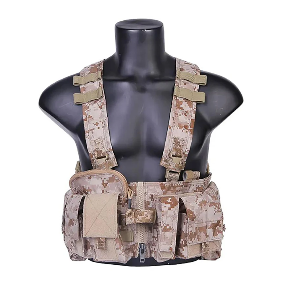 Custom Tactical Chest Rigs with Magazine Pouch Heavy Duty Camo Harness ...