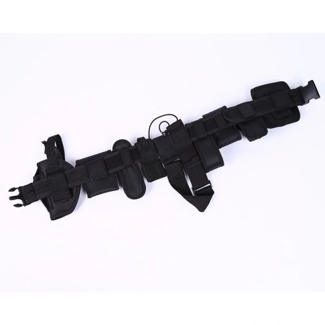 Durable Wholesale Adjustable Training Multi-functional Outdoor Nylon Belt CS Training Canvas Belt  Sport enthusiasts Modular Equipment System Security Tactical Duty Utility Versatile Work Hunting quick release buckle Belt