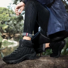 High Quality Oxford Outdoor Hiking Boots Tactical Men Waterproof Oxford Cloth Ankle Boot Winter Spring Fashion Man Climbing Shoe Wear-resistant Man Tactical Boots Oxford Casual Shoes Hiking Male Sneakers Sports and Leisure Loafers Platform Sports Boots