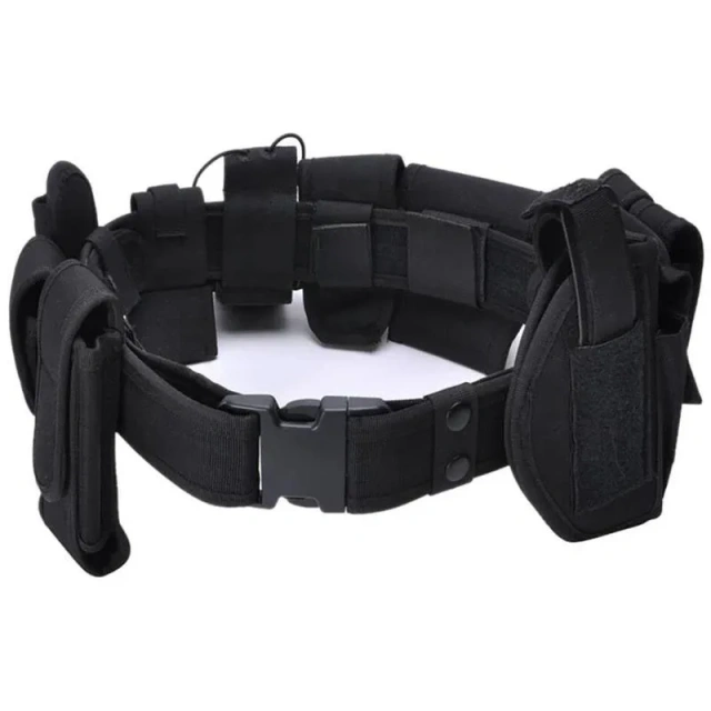 Multifunctional Outdoor Tactical Belt High Quality Training Equipment Belts Practical Outdoor Hunting Multifunctional Set  Hot selling Adjustable Training Men Web Casual Belt with Plastic Buckle Nylon Canvas Strap Adjustable Tactical Belts