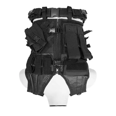 Breathable Security Training Vest  Youth Adjustable Adults Training vest for men Quick Release outdoors Breathable Vest   Training stab-proof Sports Training vest outdoors Breathable Paintball Vest