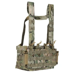 Hiking Double Magazine Holder Chest Rig and Training Vest and Chest Rig Chest Rigs Training Panel Vest  Style outdoors Breathable Paintball Training Vest fashion multifunctional Wear-resistant Vest