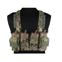 Customized Tactical Vest Chest Rig for Training Utility Tactical Chest Rig Heavy Duty Tactical Pouch Chest Rig Tactical Accessories Chest Rig Pack with Magazine Pouch Nylon Tactical Chest Rig for Men Outdoors Tactical Chest Rig