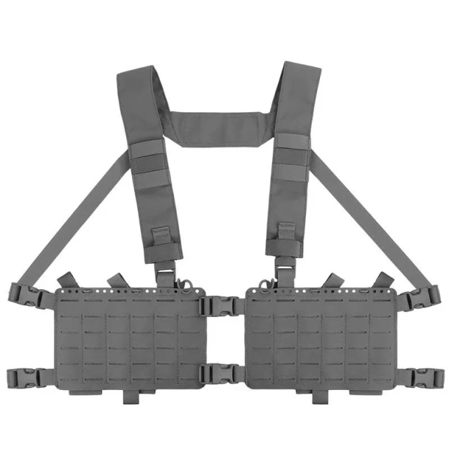 Field Tactical Chest Vest MOLLE System Tactical Chest Rig Camouflage Harness Vest Tactical Chest Rig Wholesale Tactical Accessories Chest Rig Men Nylon Molle System Chest Rig Tactical Rig Vest Tactical Rig Harness