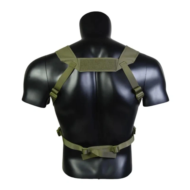 Training Equipment Tactical Vest Lightweight Tactical Chest Rig with Mag Pouch Tactical Vest Chest Rig for Training Camouflage Tactical Vest Rig with Magazine Pouch Tactical Vest Chest Rig Tactical Chest Training Vest for Hunting