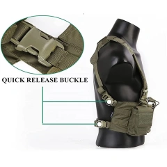 Easy Chest Vest Training Paintball Vest Use Independently or Disassembled  high-quality Adjustable Sports Training outdoors Breathable Training Vest    Adjustable multifunctional Training Vest Hunting Clothes lightweight Vest