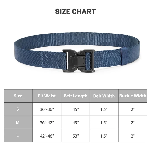 Training Durable Men Riggers Work Belts Nylon Web Quick Release Buckle Hiking Sports Training Duty Tactical Belt  Mountaineering Outdoor Tactical Utility Belt Versatile Security Modular Equipment System Molded Duty Belt Hunting Accessories