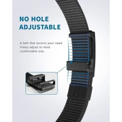 High Quality Ratchet Belts Men Nylon Web Men Casual Jeans Pants Adjustable Belt with Slide Buckle  Outdoor Wear-resistant Tactical Waist Bag Storage Bag Hiking Pouch Comfortable multifunctional Padded Belt Hunting