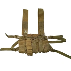 Best Selling Tactical Pouches Chest Rig Heavy Duty Tactical Rig Bag for Chest Camo Tactical Rig Hunting Vest military Tactical Gear Micro Chest Rig Heavy Duty Tactical Chest Rig Vest Outdoor Tactical Chest Rig for Training