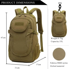Practical Assault Backpack Assault Kit Hunting Hiking Camping Backpack  Camo Tactical Hunting Day pack Large Capacity Military Backpack Outdoor Military Training Backpack