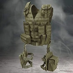 Wear-Resistant Lightweight Training Vest High Quality Durable Tactical Hunting Vest Waterproof Multifunctional Tactical Vest  Training sports Style Adaptive Vest Heavy Version Quick Release Breathable fashion Training Vest