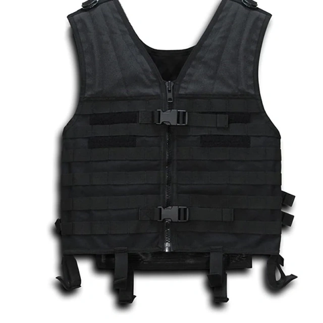 Breathable Tactical Vest Wear-Resistant Adjustable Assault Training Tactical Vest Lightweight Outdoor Training Vest  Training Vest Hook Backing Training multifunctional Wear-resistant Elastic Retention Elastic Vest