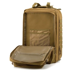 Practical Assault Backpack 45 Litre Large Capacity Backpack Training Field Backpack Practical Military Training Backpack Bug out Bag Rucksack Tactical Military Backpack