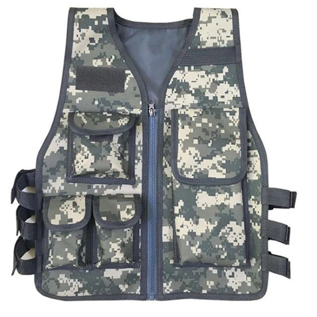 Wholesale High Quality Durable Tactical Training Vest for Outdoor Camouflage Hunting Vest Breathable Camo Tactical Vest  Training equipment security vest Adjustable Training outdoors Breathable Paintball Vest