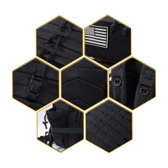 Practical Assault Backpack Men's Large Shelling Bag Hiking Backpack  Waterproof Military Backpack for Men and Women Campings Military Pack Bag Large Rucksack