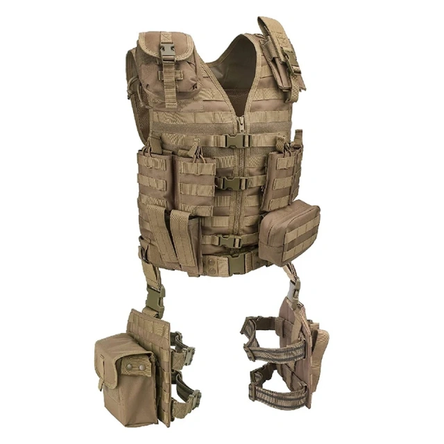 Customized High Quality Tactical Vest Outdoor Tactical Gear Training Vest Assault Tactical Training Vest  Wear-resistant Multifunctional Training Chest Rig Vest fashion Training equipment Vest