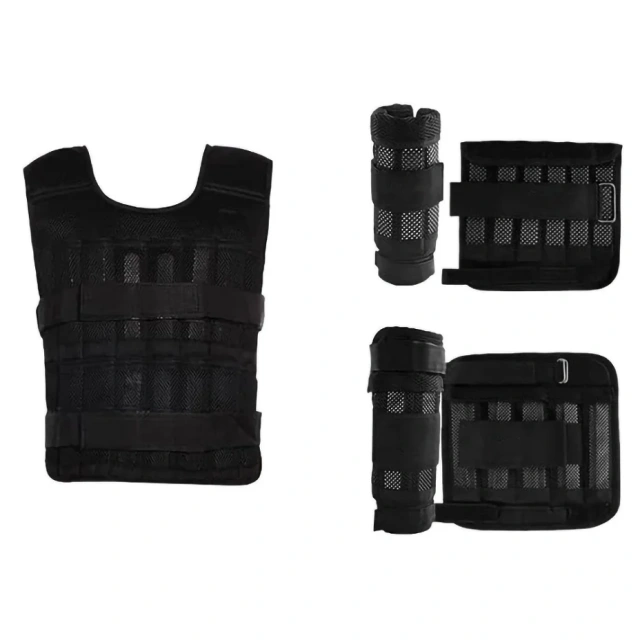 Lightweight High-quality Training Adjustable Weighted Vest Wear-resistant Lightweight Stab-proof Training Vest  high-quality durable Training Vest Polyester Oxford Hunting Fishing Cross Draw